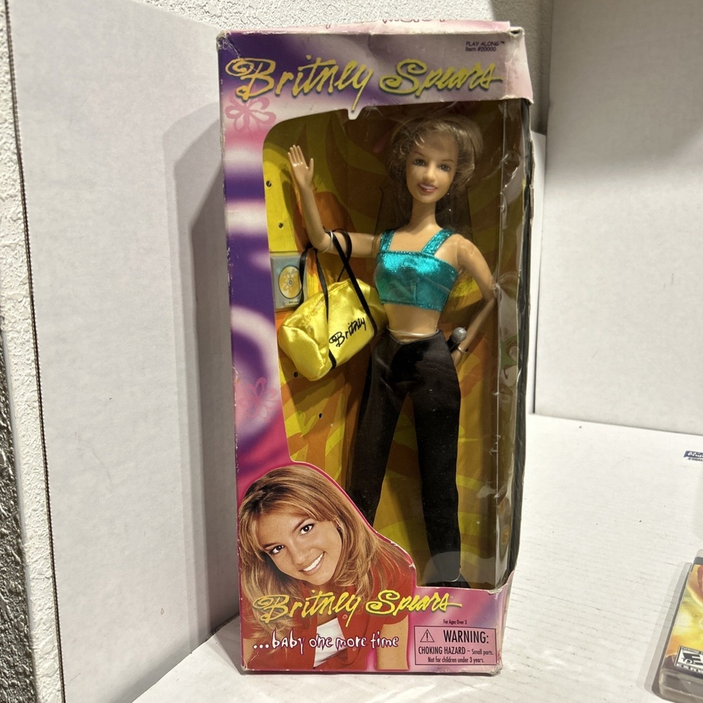 Vintage‎ NIB Britney Spears Baby One More Time Doll 1999